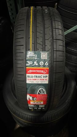 New!! 215/50/17 Armstrong Blu-Trac HP 95W XL