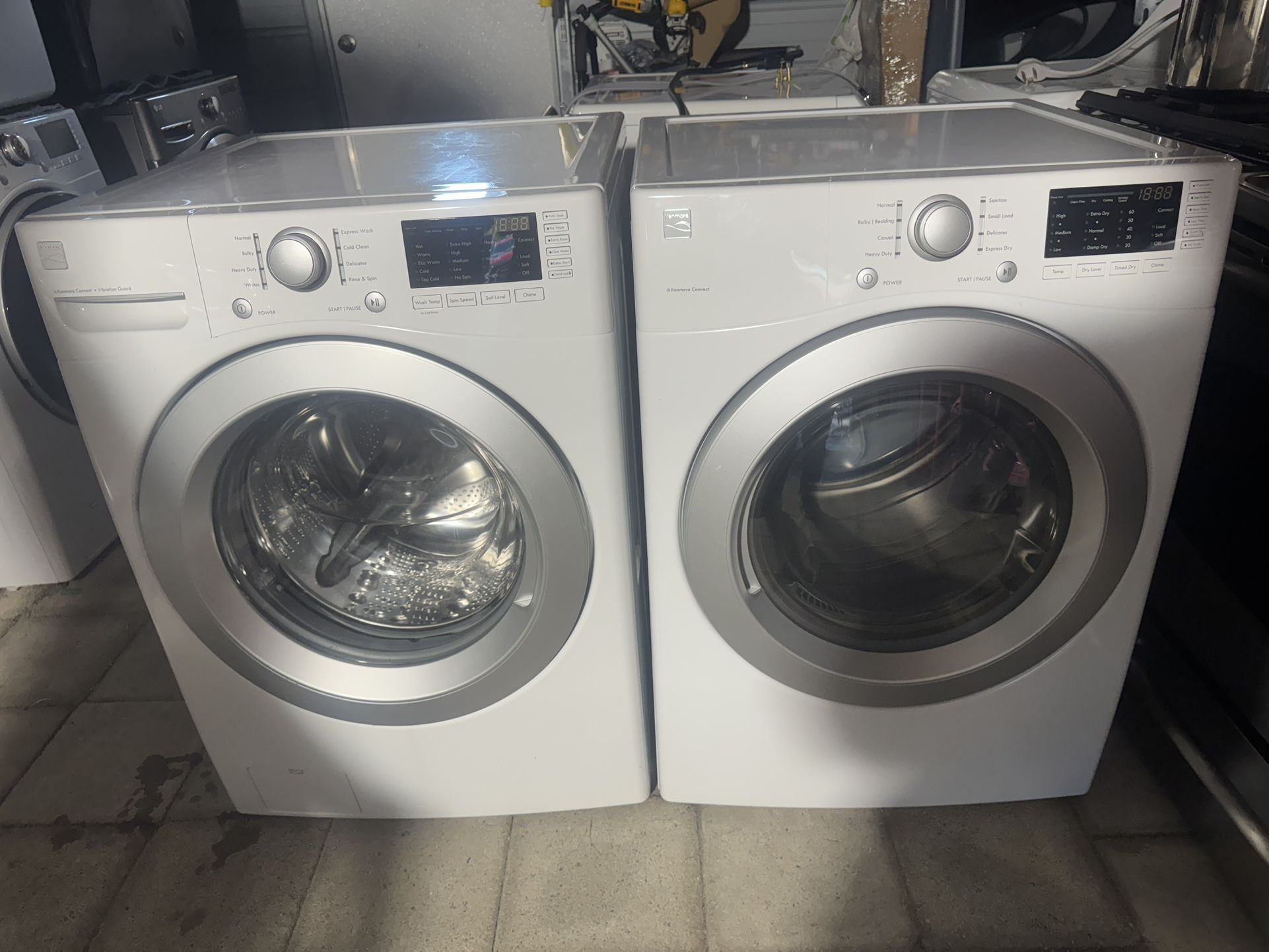 Kenmore Washer And Electric Dryer