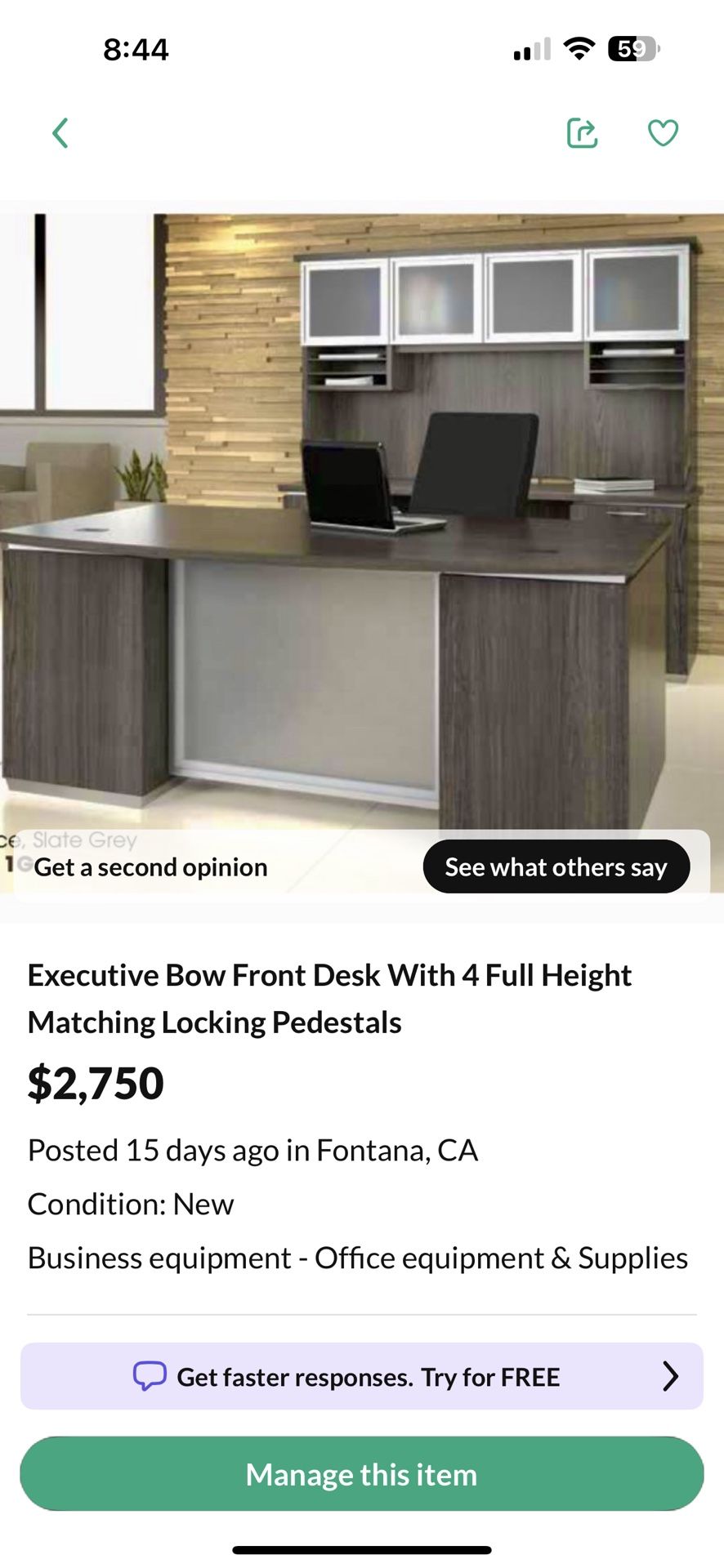 L Shaped Desk Office Furniture