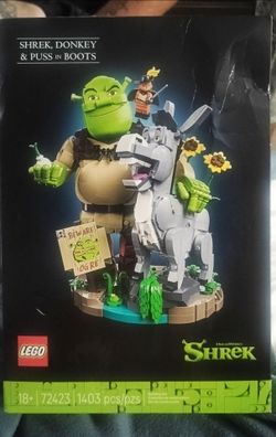 Legos Shrek Donkey Puss In Boots