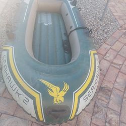 Seahaek 2 Man Raft. No Oars. 