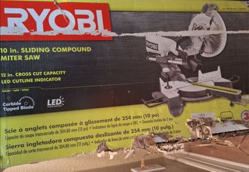 10 inch Ryobi saw