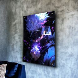GOJO’S PURPLE (ACRYLIC-GLASS) WALL ART