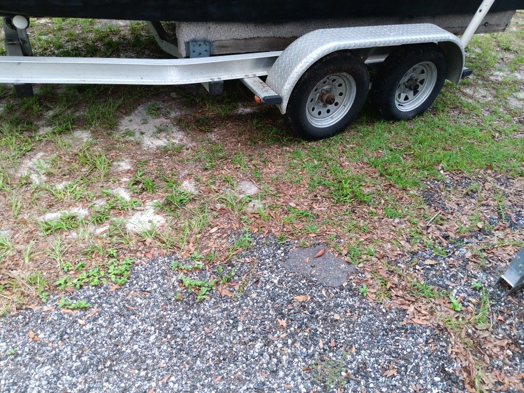 24 Ft Alum Trl, 2 Axle
