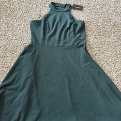 Green Dress From Woosea