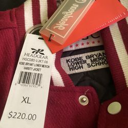 Kobe Bryant Varsity Jacket 