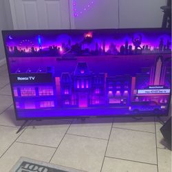 50 Inch Element TV Comes With onn Tv Stand 