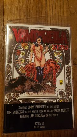 comic Vampirella Zero