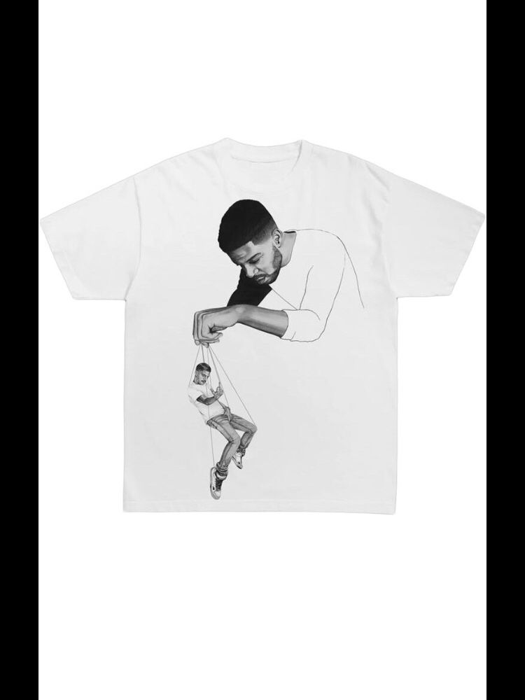 Kid Cudi X Virgil Abloh “Pulling Things” T-Shirt Size M/Supreme/Off white/ Bape