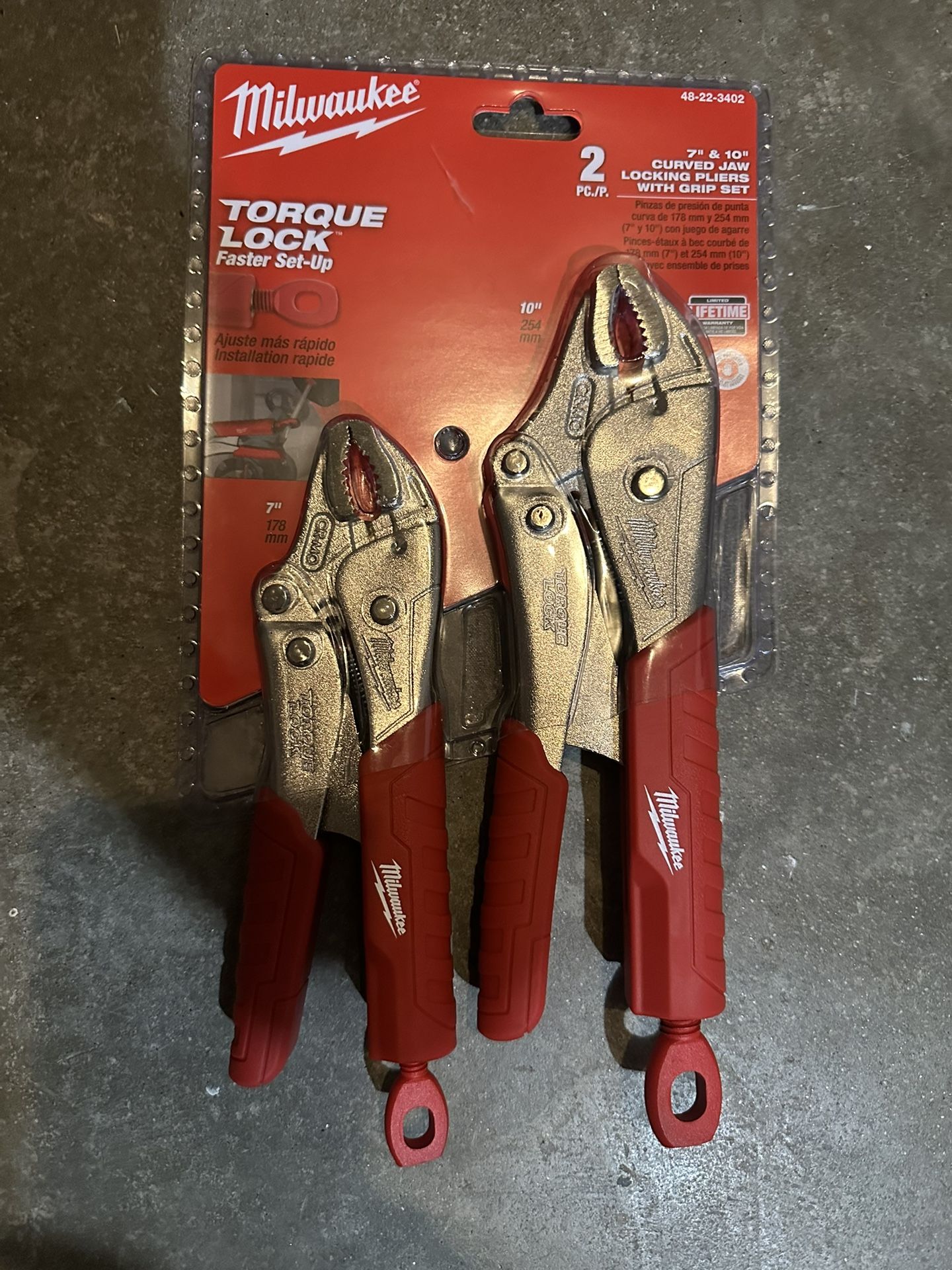 Milwaukee Locking Pliers 