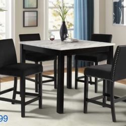Counter Height Dining Table Set