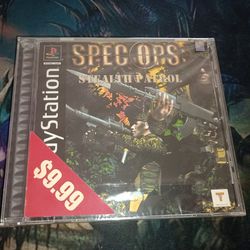 PS1 Spec OPS Stealth Patrol Sealed 