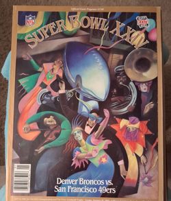 Super Bowl XXIV Official Game Program 1990