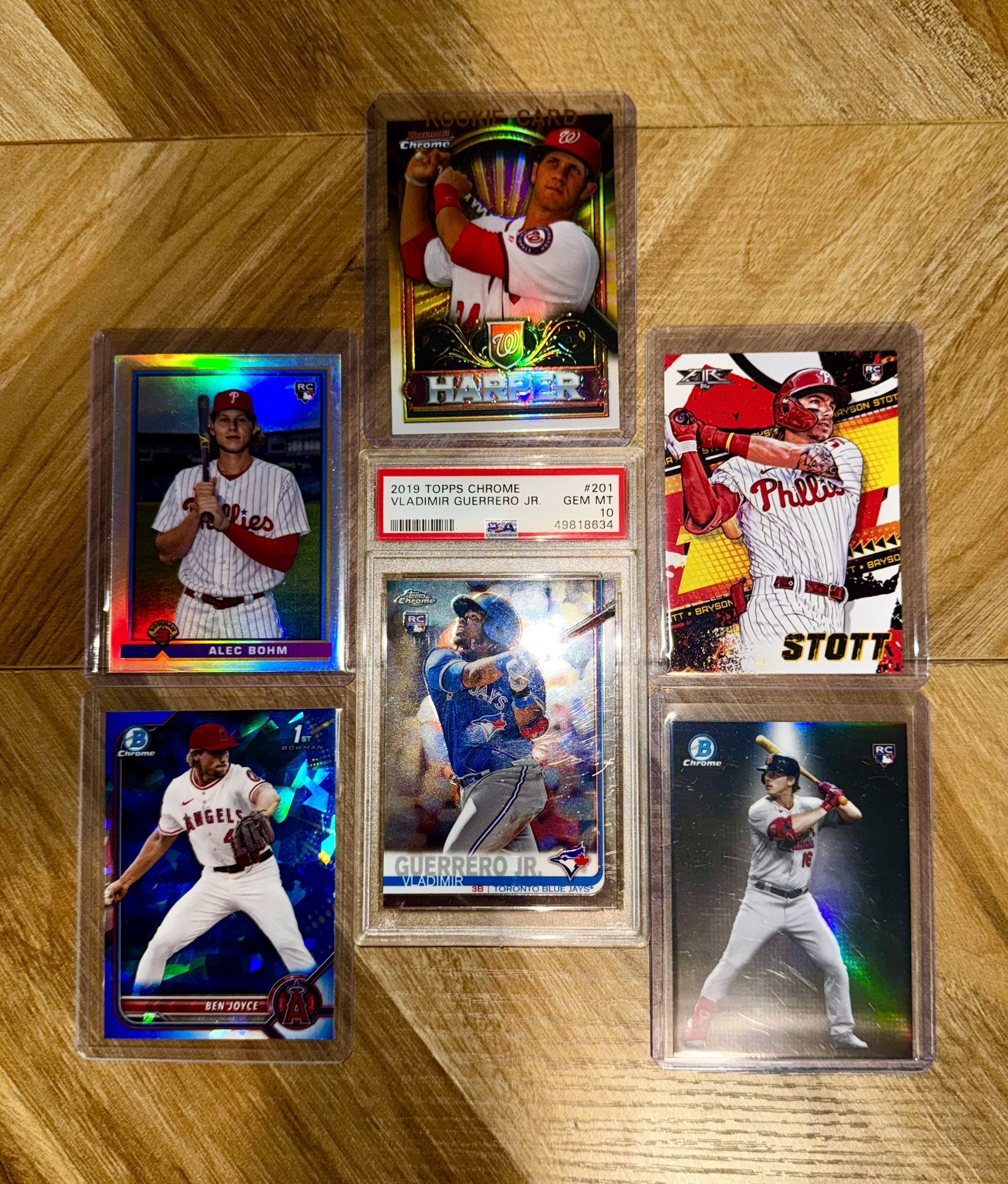 MLB 5-Card Lot