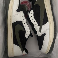 Jordan 1 Low Travis Scott Olive 
