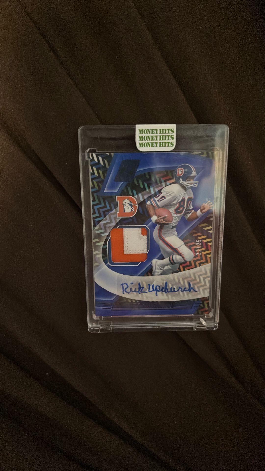 Rick Upchurch Patch Auto Numbered To 25!
