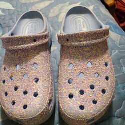 Women's Glittery  Croc