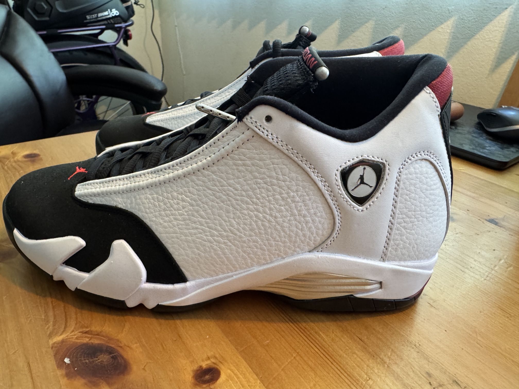Air Jordan 14 Black Toe 2024 DS But No Box 