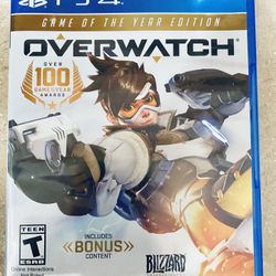 Overwatch For PS4