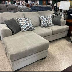 Stonemeade Sofa Chaise$10 Down Payment And Financing Available