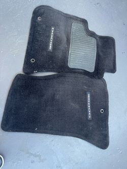 Challenger floor mats fronts only