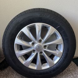 Brand New 235/65R17 and Wheel 