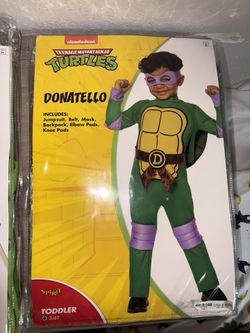 Toddler 3t Donatello Costume Ninja Turtles Costume