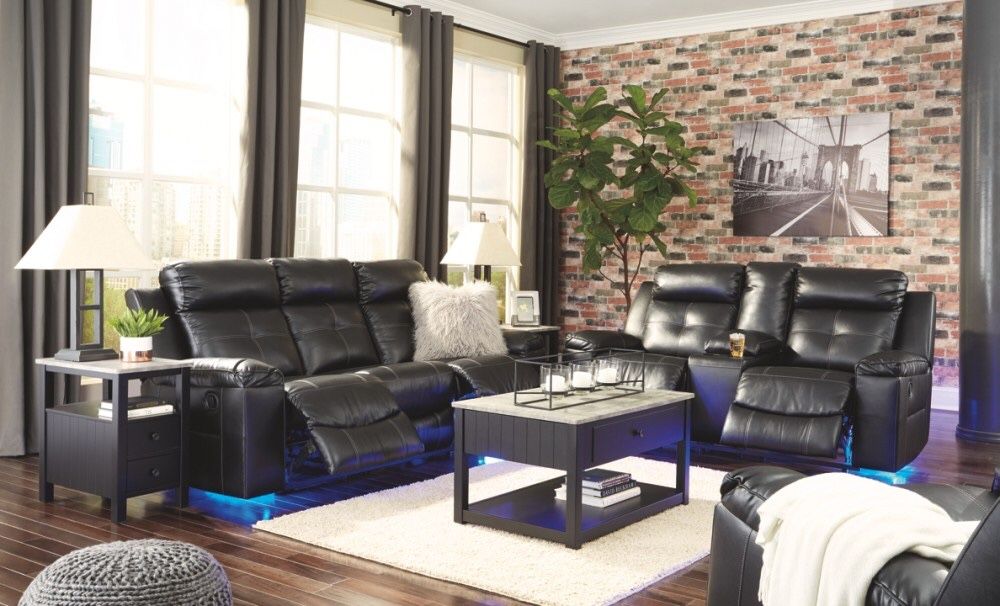 New 3PC Reclining Set Nice