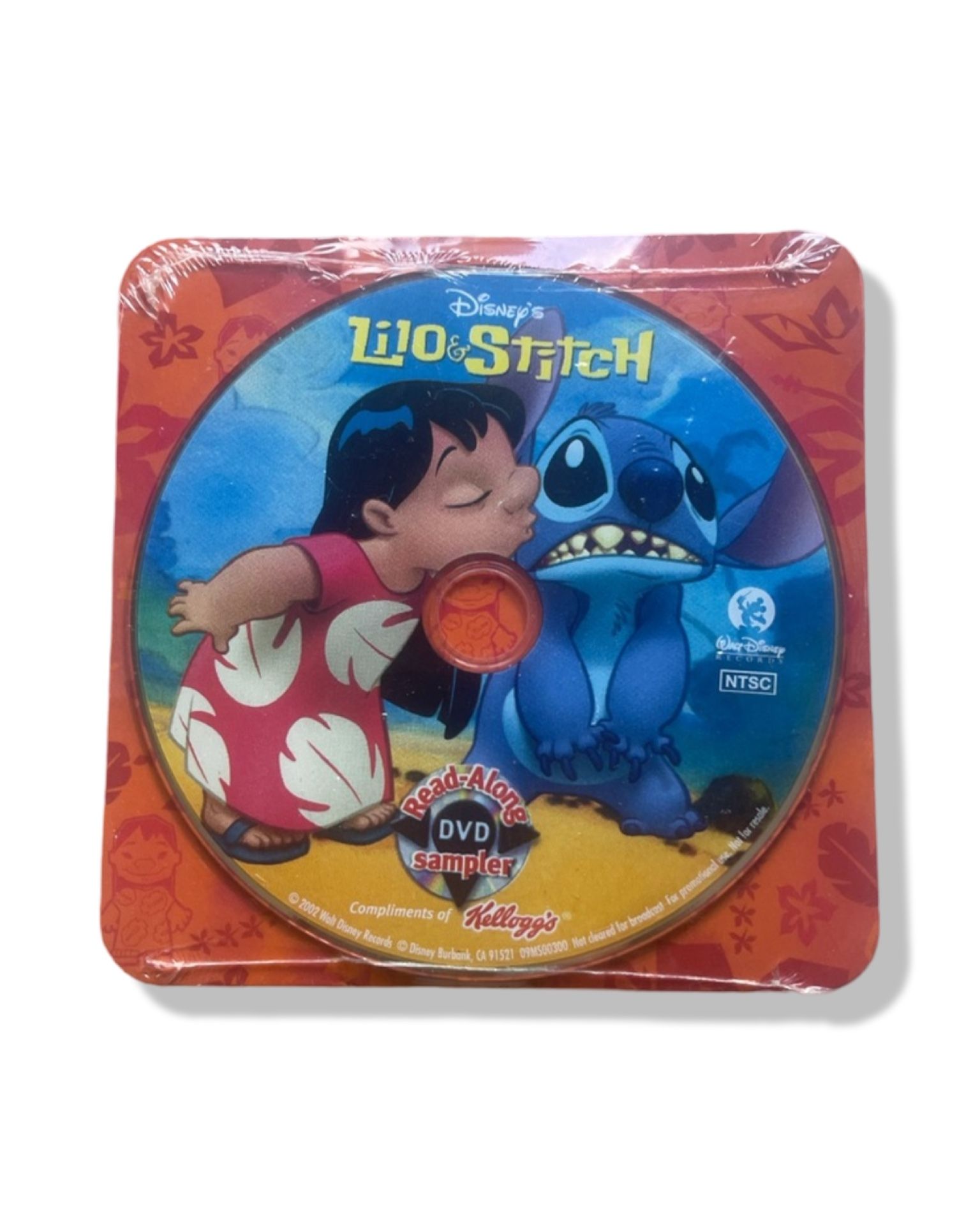 Unopened Disney Lilo & Stitch Read Along DVD 2002 (Kellogg’s)