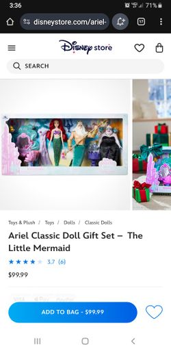 Little Mermaid Gift Doll Set