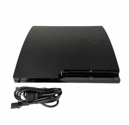 Sony PlayStation 3 PS3 Slim Black 120GB Gaming Console - CECH-2001A - Ver 4.81