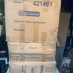 Round Skewers Bamboo  