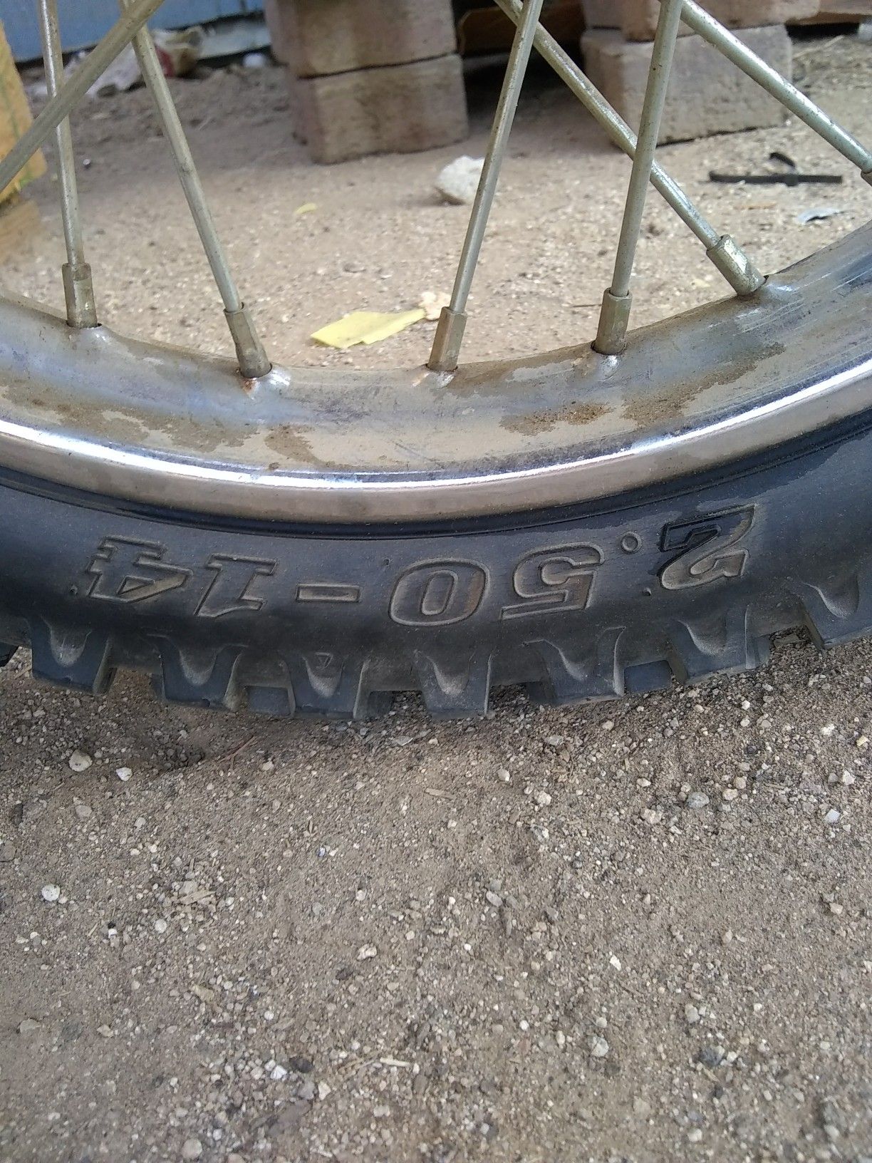 Pit bike front end