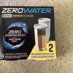 ZeroWater   replacement filters   -   $10  for  both