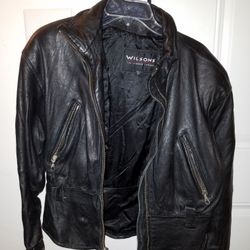Wilsons Leather Jacket - Size M