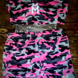 New 2 PC Ladies Workout Outfit