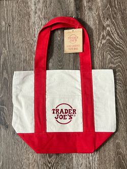 Trader Joe’s Red Mini Tote Bag