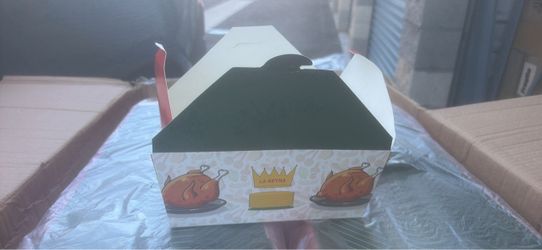 Cardboard Takeout Boxes qty:300