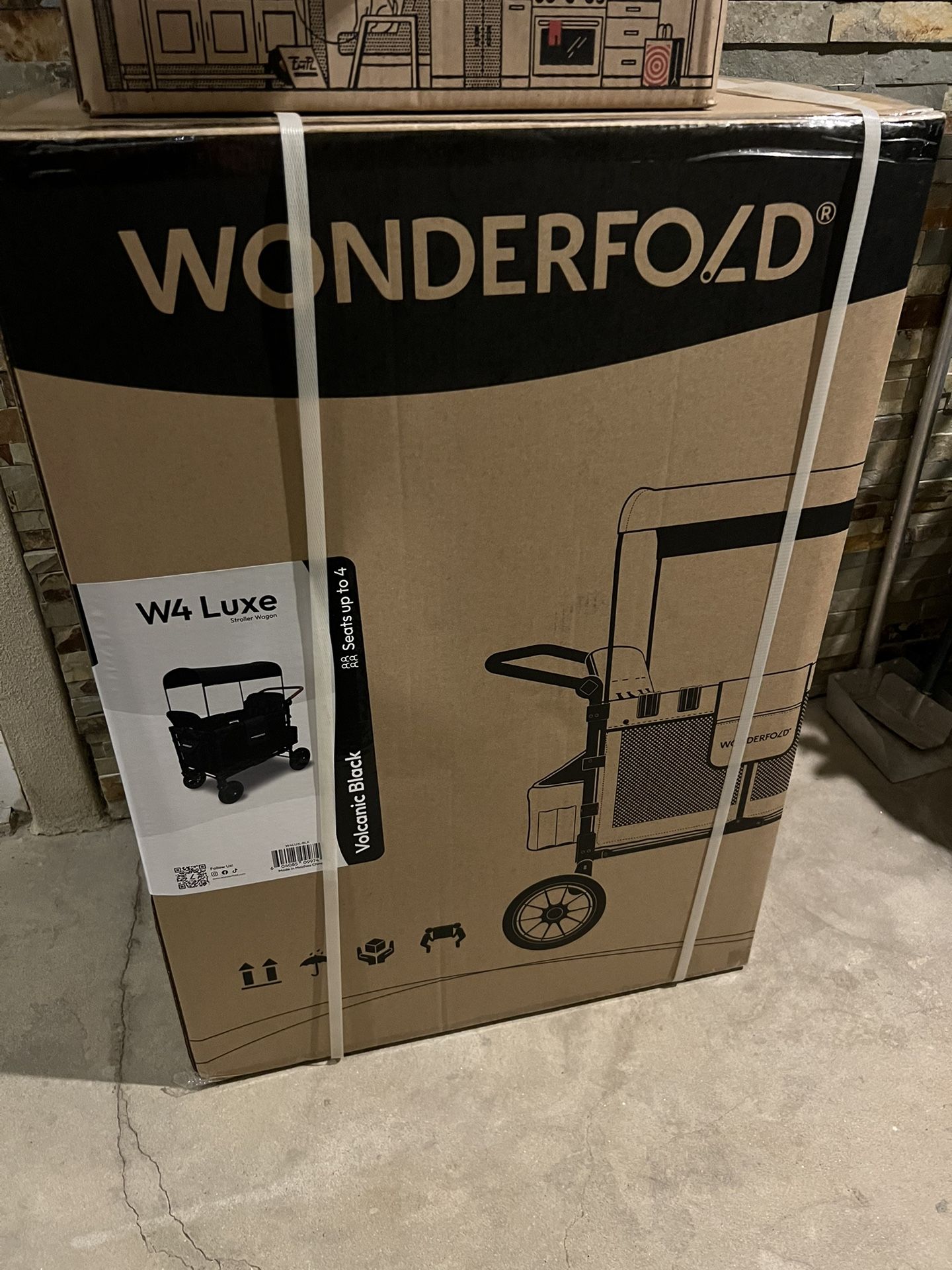 Wonderfold W4 Luxe Premium Baby Kids Wagon 