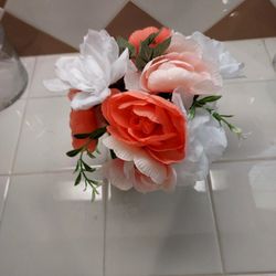 10 New Wedding Centerpieces Peach/Coral