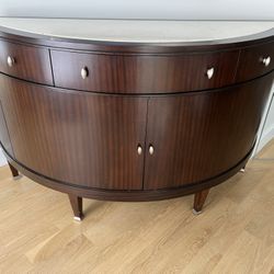 Dining Table, Six Chairs, & Sideboard