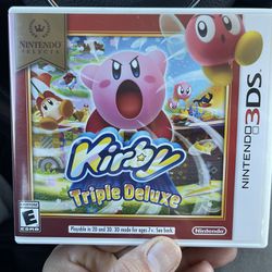 Kirby’s Triple Deluxe Players Choice, Nintendo 3DS, 2011) 