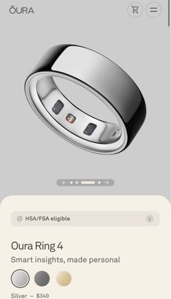 Oura Ring Gen 4 Size 7