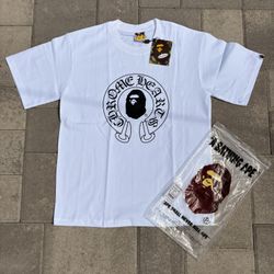 Bape x Chrome Heart Tee