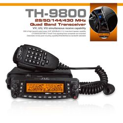 TYT TH-9800 Quad Band Mobile Ham Radio Transceiver (Open Box)