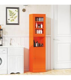 XIUSVON TALL METAL CABINET