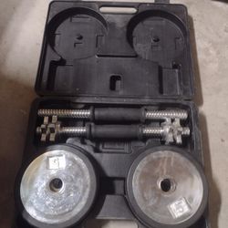 Dumbbell Set #20 Rubber Bumbered