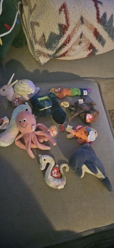 Aquatic Beanie Babies Ty