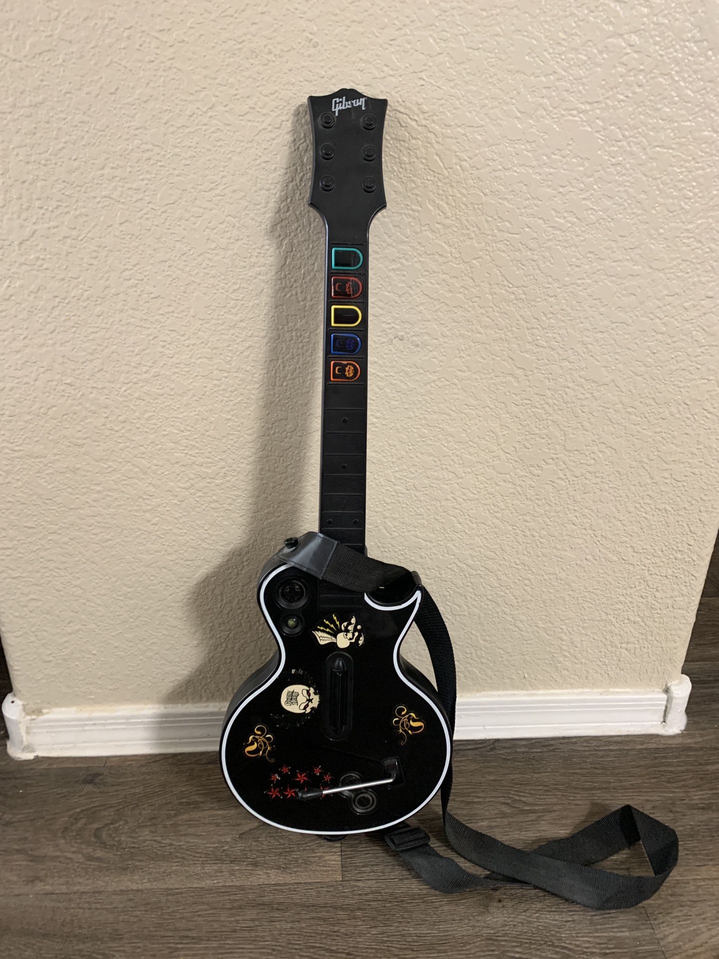 PS3 Guitar Hero Les Paul Red Octane Playstation