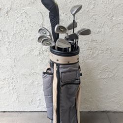Golf Clubs And Bag 